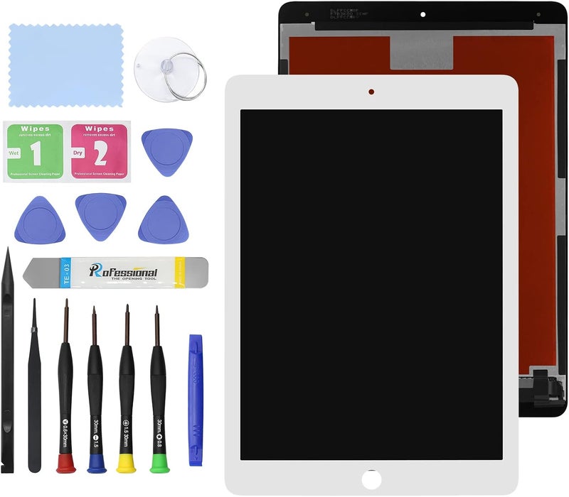 GBOLE 10.5" for iPad Air 3 (3rd Gen) 2019, A2152 A2123 A2153 A2154 LCD Display Screen Replacement Glass Touch Digitizer Premium Kit with Tools - White - Image 1